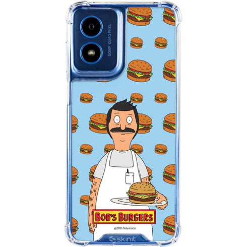 Bobs Burgers Burger of the Day Moto G 5G (2024) Clear Case